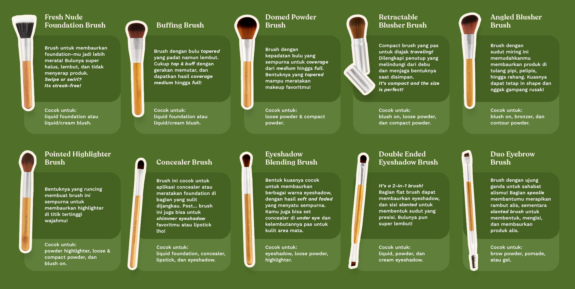 Cintai Bumi Dengan Memilih Eco Friendly Makeup Brush